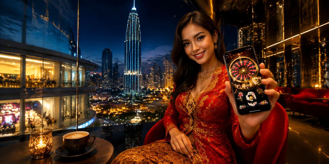 Pengguna Kuala Lumpur mengakses aplikasi kasino y12 melalui telefon pintar dengan selesa