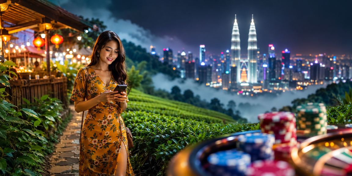 Pengguna Kuala Lumpur bermain kasino mudah alih y12 melalui aplikasi Android